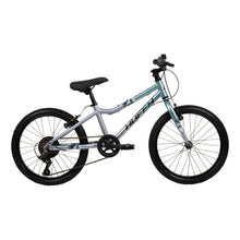 Load image into Gallery viewer, Huffy Literide 20in Alloy 7-Speed Titanium Sky Blue and Grey Junior Boys Bike - 23005W