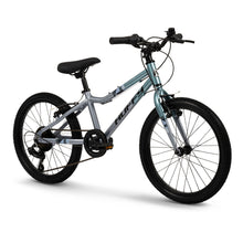 Load image into Gallery viewer, Huffy Literide 20in Alloy 7-Speed Titanium Sky Blue and Grey Junior Boys Bike - 23005W