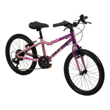 Load image into Gallery viewer, Huffy Literide 20in Alloy 7-Speed Neon Nebula Pink and Grey Junior Girls Bike - 23015W
