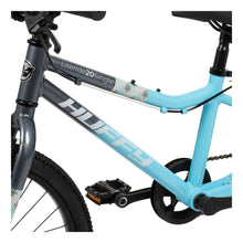 Load image into Gallery viewer, Huffy Literide 20in Single-Speed Lagoon Blue and Moonstone Grey Children's Bike - 23215W