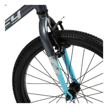 Load image into Gallery viewer, Huffy Literide 20in Single-Speed Lagoon Blue and Moonstone Grey Children's Bike - 23215W