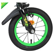Load image into Gallery viewer, Volare Strike Green and Black 12-Inch Boys Children's Bike - 51258