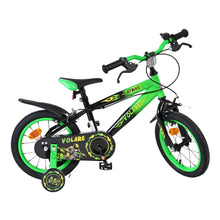 Load image into Gallery viewer, Volare Strike Green and Black 14-Inch Boys Children's Bike - 51429