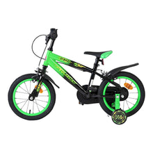 Load image into Gallery viewer, Volare Strike Green and Black 14-Inch Boys Children's Bike - 51429