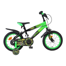 Load image into Gallery viewer, Volare Strike Green and Black 14-Inch Boys Children's Bike - 51429