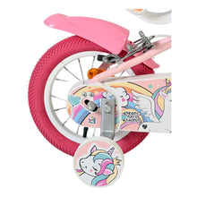 Load image into Gallery viewer, Volare Unicorn Pink 12-Inch Girls Children's Bike - 61272