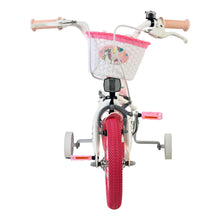 Load image into Gallery viewer, Volare Unicorn White 12-Inch Girls Children's Bike - 61275