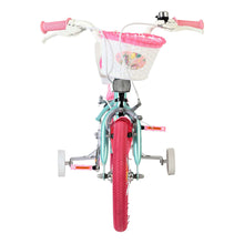 Load image into Gallery viewer, Volare Unicorn Green 14-Inch Girls Children's Bike - 61478