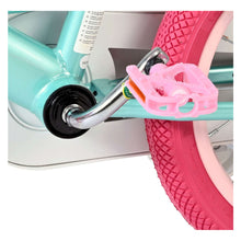 Load image into Gallery viewer, Volare Unicorn Green 14-Inch Girls Children's Bike - 61478