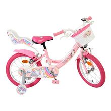 Load image into Gallery viewer, Volare Unicorn Pink 16-Inch Girls Children's Bike - 61677