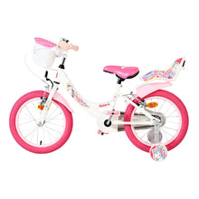 Load image into Gallery viewer, Volare Unicorn White 16-Inch Girls Children's Bike - 61680