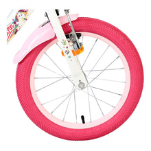 Load image into Gallery viewer, Volare Unicorn White 16-Inch Girls Children's Bike - 61680