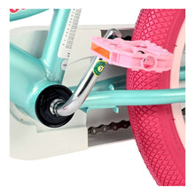 Load image into Gallery viewer, Volare Unicorn Green 16-Inch Girls Children's Bike - 61683