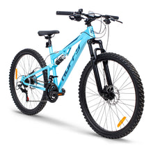 Load image into Gallery viewer, Huffy Marker 26-Inch Matte Sky Blue Full Suspension 21-Speed Mountain Bike - 26970W