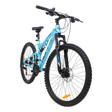 Load image into Gallery viewer, Huffy Marker 26-Inch Matte Sky Blue Full Suspension 21-Speed Mountain Bike - 26970W