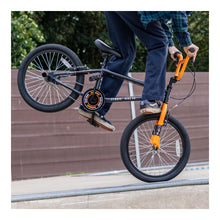 Load image into Gallery viewer, Zombie Outbreak 20-inch BMX Bike - Dark Grey/Orange