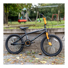 Load image into Gallery viewer, Zombie Outbreak 20-inch BMX Bike - Dark Grey/Orange