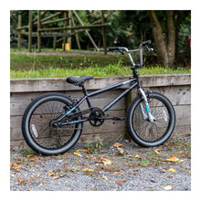 Load image into Gallery viewer, Zombie Infest 20-inch BMX Bike - Black/Blue/Silver
