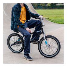 Load image into Gallery viewer, Zombie Infest 20-inch BMX Bike - Black/Blue/Silver