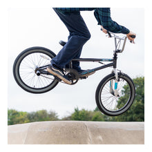 Load image into Gallery viewer, Zombie Infest 20-inch BMX Bike - Black/Blue/Silver