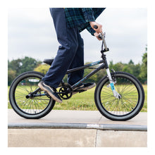 Load image into Gallery viewer, Zombie Infest 20-inch BMX Bike - Black/Blue/Silver
