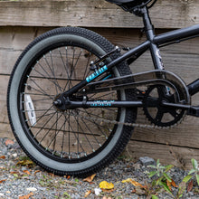 Load image into Gallery viewer, Zombie Infest 20-inch BMX Bike - Black/Blue/Silver