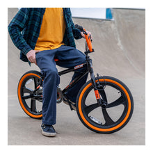 Load image into Gallery viewer, Zombie Slackjaw 20-inch BMX Bike - Black/Orange