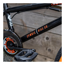 Load image into Gallery viewer, Zombie Slackjaw 20-inch BMX Bike - Black/Orange