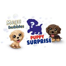 Load image into Gallery viewer, SES CREATIVE Children's Mega Bubbles Solution Bottle with Bubble Wand and Puppy Surprise, 200ml (02268)