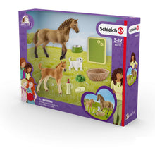 Load image into Gallery viewer, SCHLEICH Horse Club Sarah's Baby Animal Care (42432)