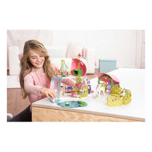 Load image into Gallery viewer, SCHLEICH Bayala Glittering Flower House with Unicorns, Lake and Stable (42445)