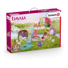 Load image into Gallery viewer, SCHLEICH Bayala Glittering Flower House with Unicorns, Lake and Stable (42445)