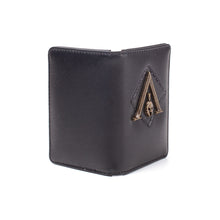Load image into Gallery viewer, ASSASSIN'S CREED Odyssey Metal Logo Badge Premium Card Wallet, Male, Black (MW650818ACO)
