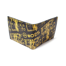 Load image into Gallery viewer, POKEMON Pikachu Manga Bi-fold Wallet, Male, Black/Yellow (MW116834POK)