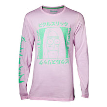 Load image into Gallery viewer, RICK AND MORTY Japan Pickle Long Sleeve Shirt, Male