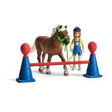 Load image into Gallery viewer, SCHLEICH Farm World Pony Agility Training (42481)