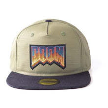 Load image into Gallery viewer, DOOM Eternal Original Retro Logo Snapback Baseball Cap (SB164265DOOM)
