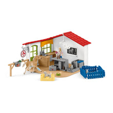 Load image into Gallery viewer, SCHLEICH Farm World Veterinarian Practice with Pets (42502)
