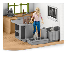 Load image into Gallery viewer, SCHLEICH Farm World Veterinarian Practice with Pets (42502)