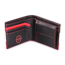 Load image into Gallery viewer, POKEMON Pikachu Striped Tri-colour All-Over Print Bi-fold Wallet, Male, Multi-colour (MW574784POK)