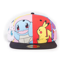 Load image into Gallery viewer, POKEMON Characters PopArt Snapback Baseball Cap, Unisex, Multi-colour (SB844820POK)