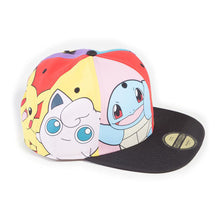 Load image into Gallery viewer, POKEMON Characters PopArt Snapback Baseball Cap, Unisex, Multi-colour (SB844820POK)