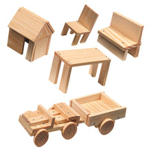Load image into Gallery viewer, SES CREATIVE Children's Woodwork Set, 5 Years or Above, Multi-colour (00943)