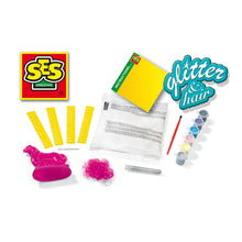 Load image into Gallery viewer, SES CREATIVE Children's Glitter Hair Horses Casting and Painting Set, 5 to 12 Years, Multi-colour (01272)