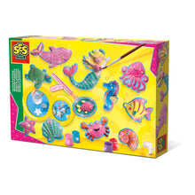 Load image into Gallery viewer, SES CREATIVE Children's Ocean Figures Casting and Painting Set, 5 to 12 Years, Multi-colour (01354)