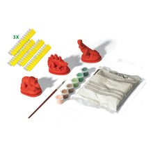 Load image into Gallery viewer, SES CREATIVE Children's Dinosaurs Casting and Painting Set, 5 to 12 Years, Multi-colour (01406)