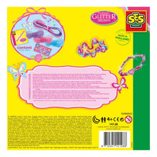 Load image into Gallery viewer, SES CREATIVE Children's Glitter Dreams Princess Glitter Bracelets Set, 4 to 12 Years, Multi-colour (14128)