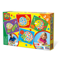 Load image into Gallery viewer, SES CREATIVE Children&#39;s I Learn to Make Mosaics Set, 3 to 6 Years, Multi-colour (14827)
