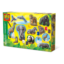 Load image into Gallery viewer, SES CREATIVE Children's Animals Casting and Painting Set, Unisex, 5 to 12 Years, Multi-colour (01132)