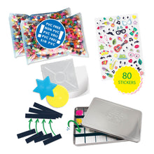 Load image into Gallery viewer, SES CREATIVE Children's Beedz Luxury Sorting Box Iron-on Beads Mosaic Set, 6000 Iron-on Beads Mix, Girl, 5 to 12 Years, Multi-colour (06139)